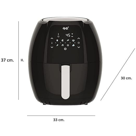 FRIGGITRICE AD ARIA DIGITALE 8L DPM SYROCC
